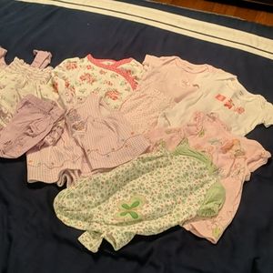 Lot of Carter's NB clothes
